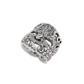 Anello Gerardo Sacco in Argento Con Maschera 27577 [3008aded]