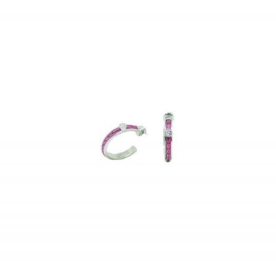 Orecchini Mod Cerchio Grande Argento [081cc1c0]
