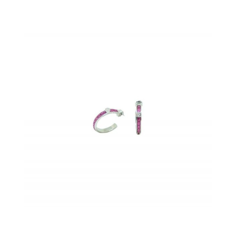 Orecchini Mod Cerchio Grande Argento [081cc1c0]
