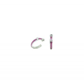 Orecchini Mod Cerchio Grande Argento [081cc1c0]