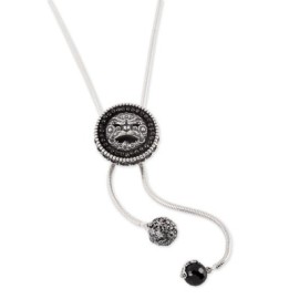 Collana Saliscendi con maschera e Cubic Zirconia [47d454c4]