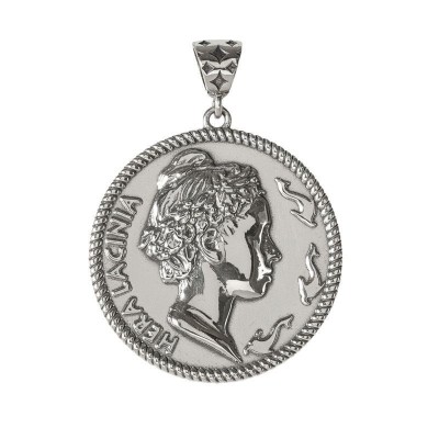Ciondolo in argento con Moneta [3667a457]