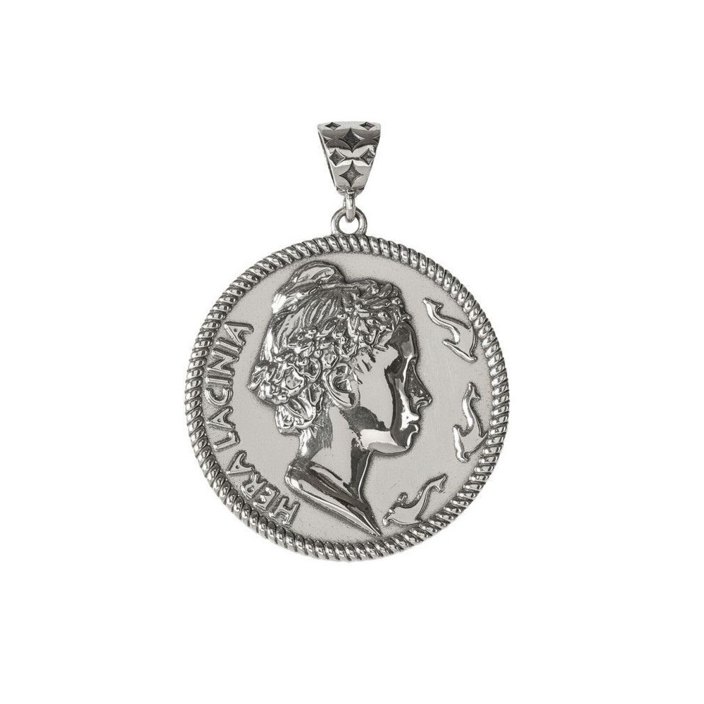 Ciondolo in argento con Moneta [3667a457]