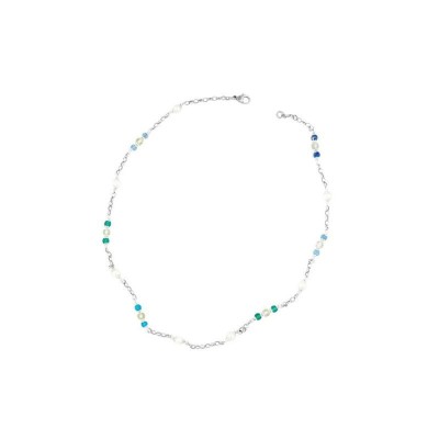 Collana Argento con Perle Multicolor [b28f6de1]