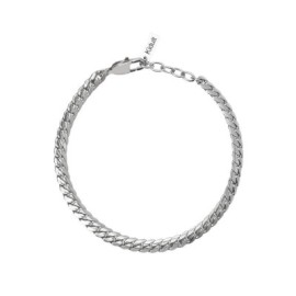 Bracciale con catena groumette piatta Kidult [550382ac]