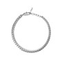 Bracciale con catena groumette piatta Kidult [550382ac]