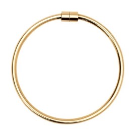 Bracciale bangle in acciaio dorato Kidult [c04489a9]