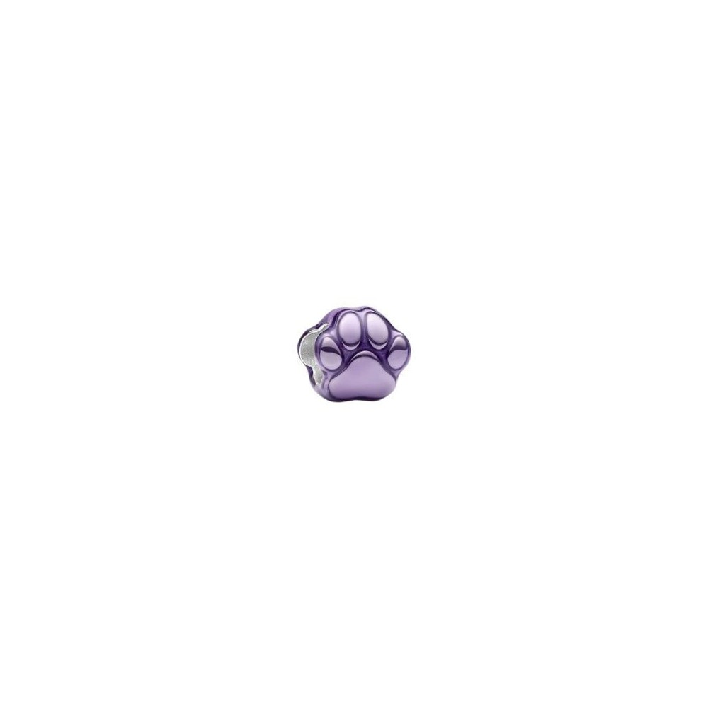 Mini Charm Zampa effetto metallico viola [4901248f]