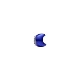 Mini Charm Luna effetto metallico blu [4758958c]