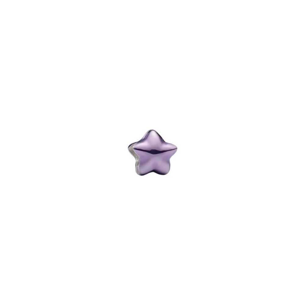 Mini Charm Stella effetto metallico viola [6585f355]
