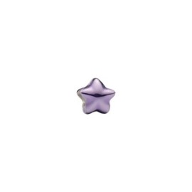 Mini Charm Stella effetto metallico viola [6585f355]