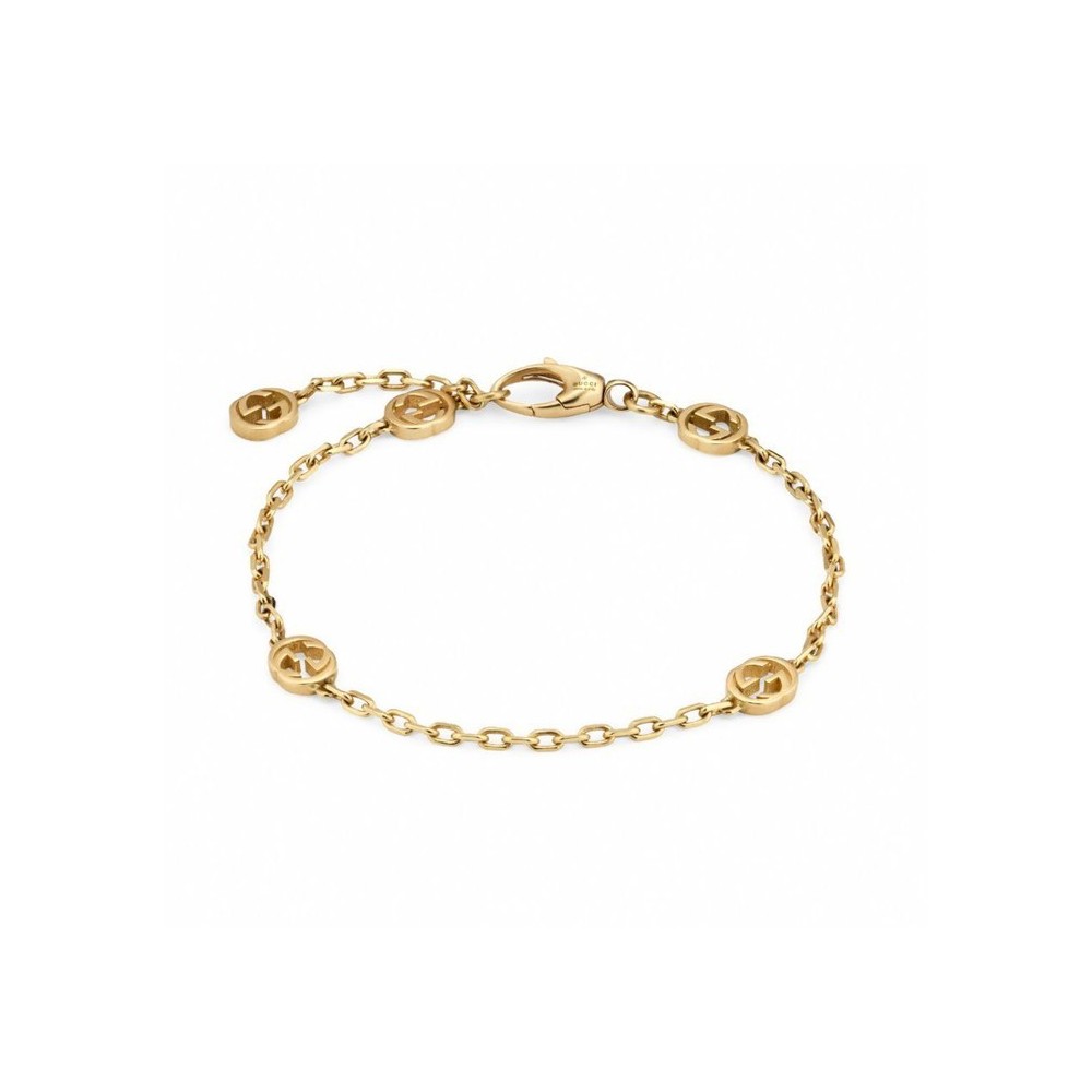 Bracciale Interlocking Gucci  in oro giallo YBA629904-17 [48306199]