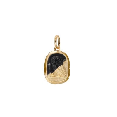 Charm Medallion Gufo Lux Et Sapientia [55b34688]