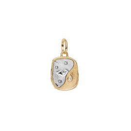 Charm Medallion Occhio Nosce Te Ipsum [5beaf78b]