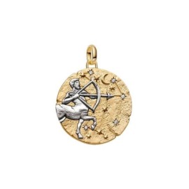 Charm Medallion XL Sagittario Vivere Est Audere [0aba2ab3]