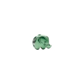 Mini Charm Elefante effetto metallico verde [5de1365b]