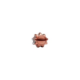 Mini Charm Sole effetto metallico arancione [a1922568]