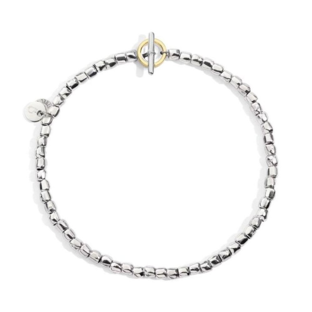 BRACCIALE MINI GRANELLI ARGENTO [48464aac]