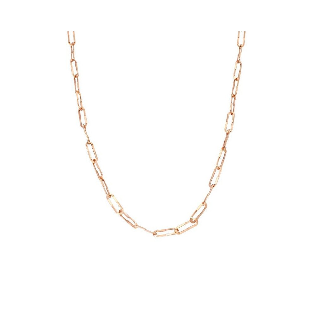 Collana Gucci catena Link to love in oro rosa 18kt 42cm YBB745654001 [b05703db]