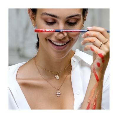 Girocollo Rue Des Mille Ciondolo con Bimba [48e0addf]