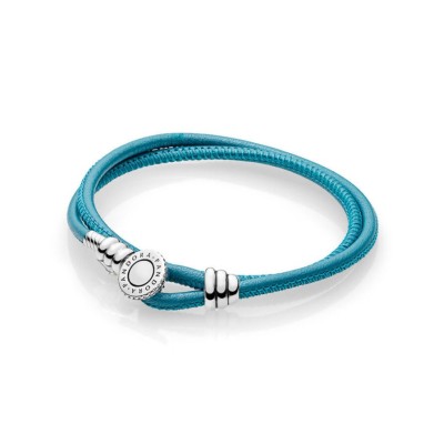 Bracciale Doppio Giro Turchese [83332258]