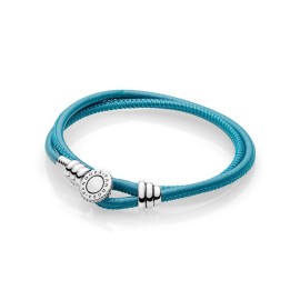 Bracciale Doppio Giro Turchese [83332258]