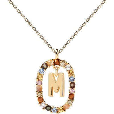 Collana PdPaola Lettera M Occhio [56056e30]