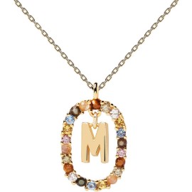 Collana PdPaola Lettera M Occhio [56056e30]