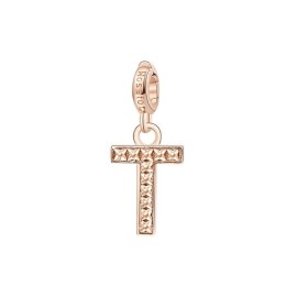 Charm Rosato Lettera T [061d92df]