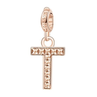 Charm Rosato Lettera T [df3bd1d2]