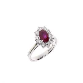 Anello Damiani Classic Rubino [53fa978c]