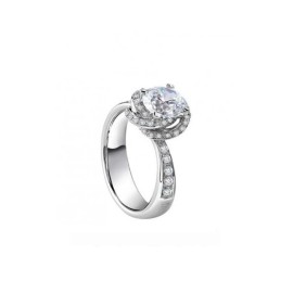 Anello solitario Damiani Bocciolo full pavè [ac4a4b1c]