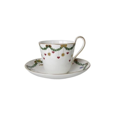 Tazza con Piattino Royal Copenhagen Natale [f30d7019]