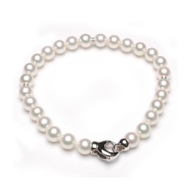 Bracciale Damiani Oro Bianco Perle [8086a7e0]