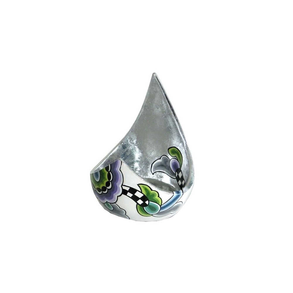 Porta Candele Tom's Drag Silver Line Candela Drop M [4bfbbe1e]