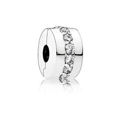 Charm Clip Pandora Fascia Trasparente Scintillante [eba39c7f]