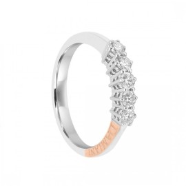Anello veretta a cinque pietre [053c0fc2]