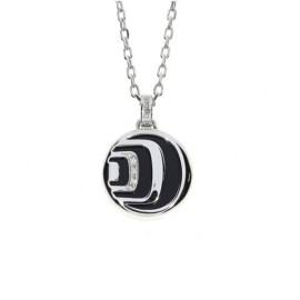 Girocollo Damianissima in argento, onice e diamanti [067bddf4]
