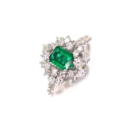 Anello Damiani Mimosa Smeraldo [e5ddc055]
