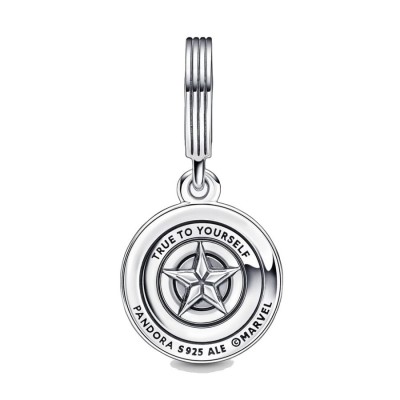 Charm Marvel,Scudo di Capitan America [ff8f2113]