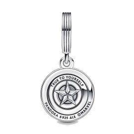 Charm Marvel,Scudo di Capitan America [ff8f2113]