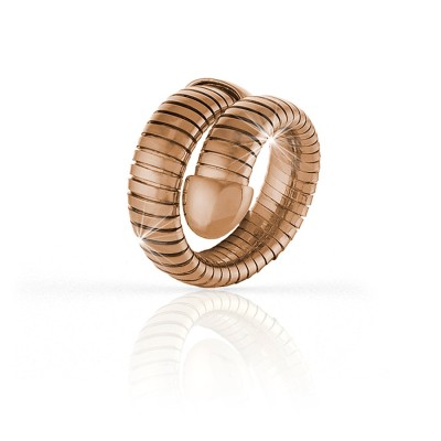 Anello in bronzo rosa 1482 Tubogas [fc8c7553]