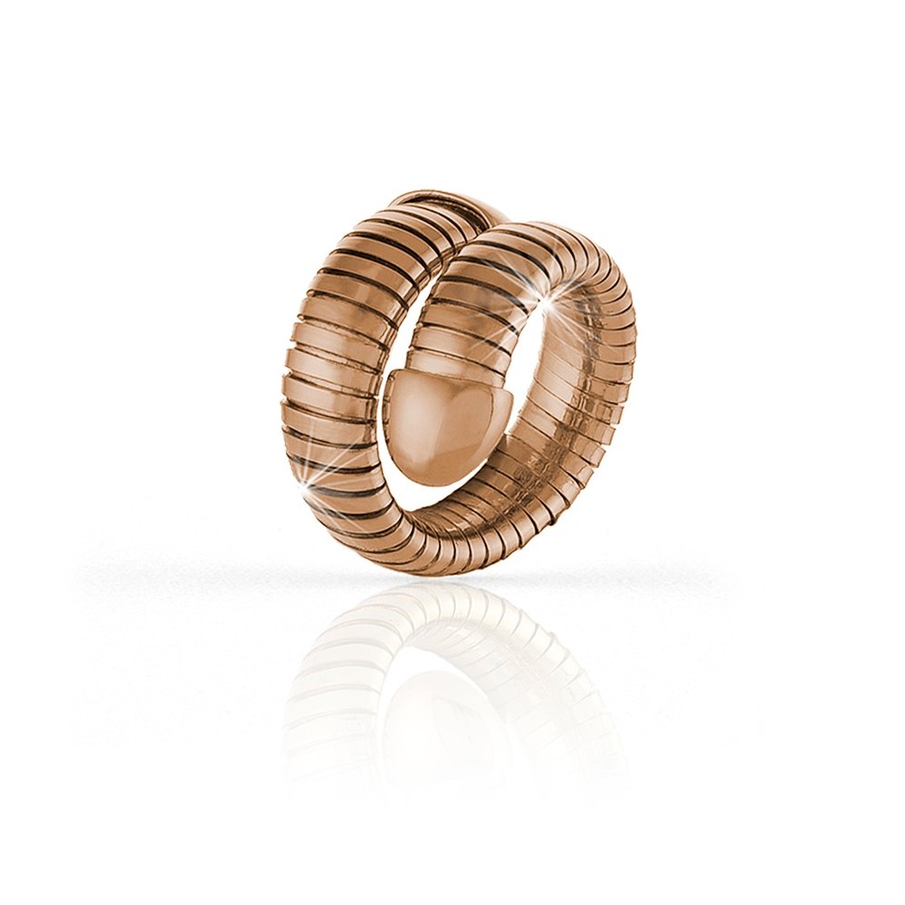 Anello in bronzo rosa 1482 Tubogas [fc8c7553]