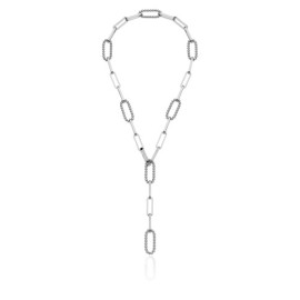 Collana con maglie di catena a palline [d3af588a]