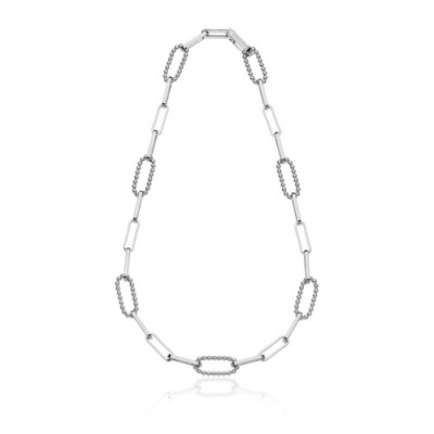 Collana con maglie di catena a palline [0a891b87]