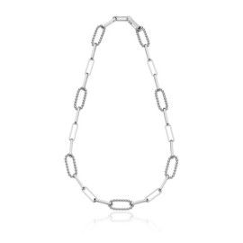 Collana con maglie di catena a palline [0a891b87]