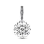 Charm doppio fiocco di neve scintillante [6aa5045a]