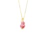 Collana con cuore sacro rosa [70d66728]