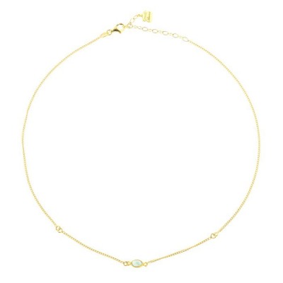 Collana con pietra Tormalina [e0d3c0e0]