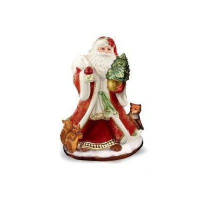 Babbo Natale con volpe e scoiattolo [b673cbcb]